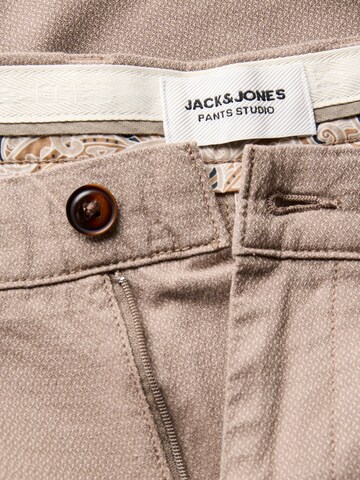 JACK & JONES - Slimfit Pantalón chino 'JPSTMarco JJFury' en gris