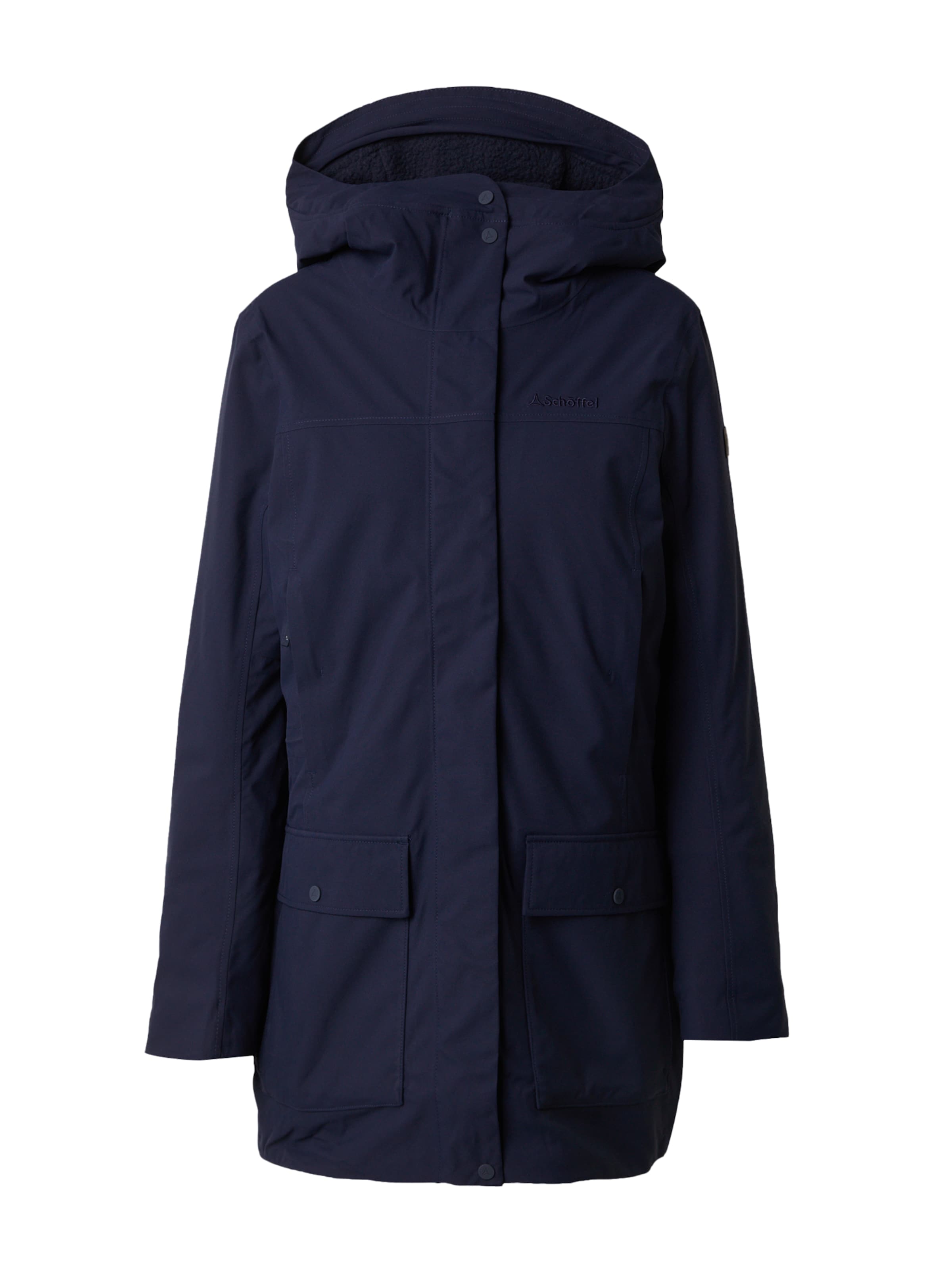 Veste outdoor 'Rotterdam' Schöffel en bleu : devant
