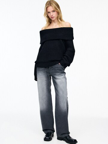 Pull&Bear Pullover in Schwarz