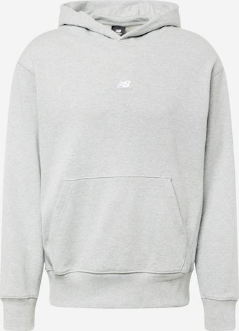 Sweat-shirt new balance en gris : devant