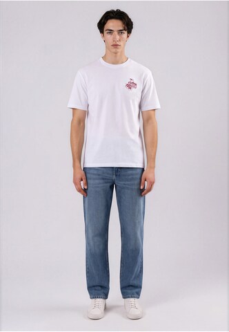 Maglietta 'DOCKSIDE' di DICKIES in bianco