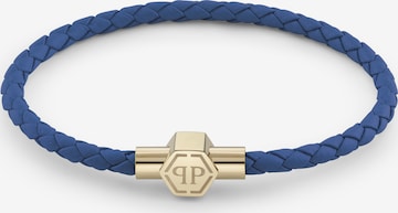 Philipp Plein Jewellery Bracelet 'Plein Tag' in Blue: front