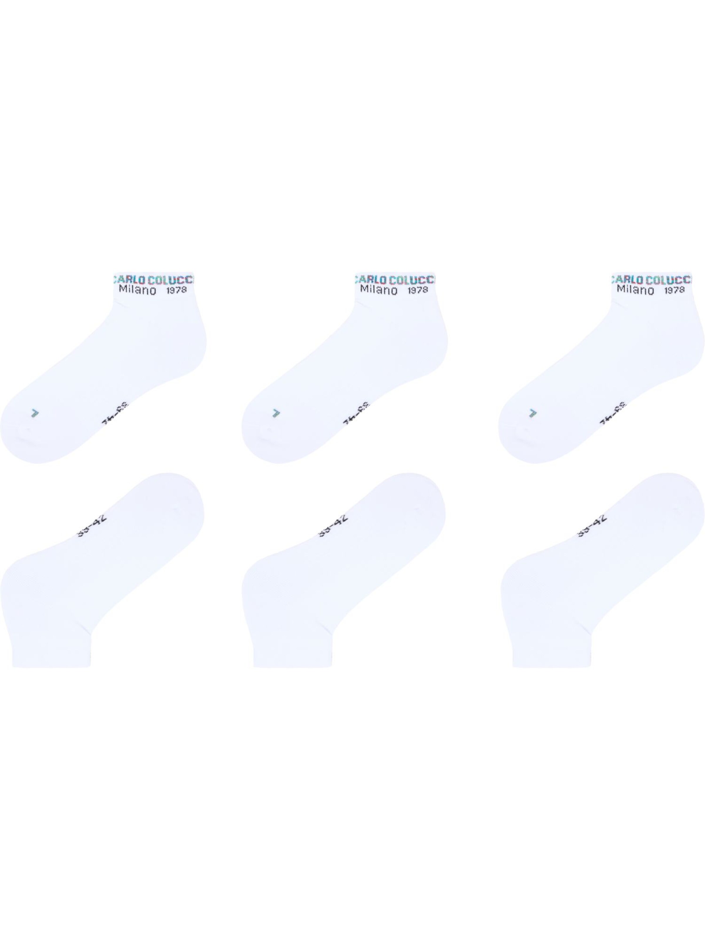 Carlo Colucci Sokken ' Dervisevic ' in Wit