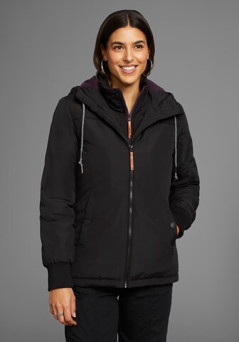 KangaROOS Übergangsjacke in Schwarz