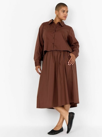 Wasabi Concept Rok ' WA-SAGA 35 ' in Bruin: voorkant