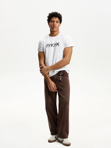 Bershka Paita värissä valkoinen