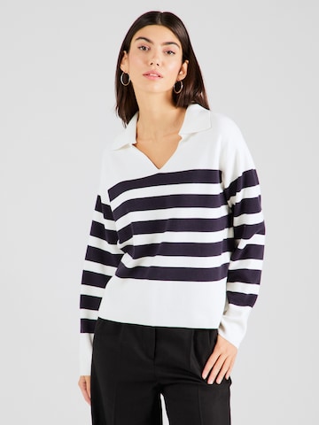 Pull-over s.Oliver en blanc : devant