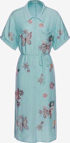 faina Shirt dress 'Glow' in Blue: front