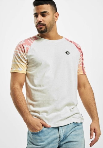 Just Rhyse - Camisa 'Port Salerno' em branco: frente