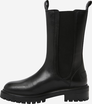 SHABBIES AMSTERDAM Chelsea boots in Black