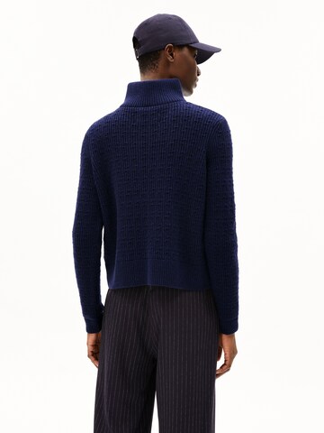 ARMEDANGELS Strickpullover ' TULIPAA ' (GRS) in Blau
