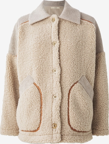 sessun - Chaqueta polar 'ICY ROCKY' en beige: frente