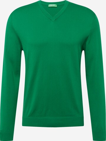 UNITED COLORS OF BENETTON Regular fit Trui in Groen: voorkant