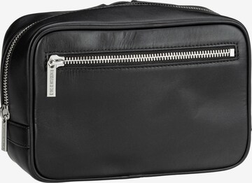 LEONHARD HEYDEN Toiletry Bag 'Montreal' in Black: front