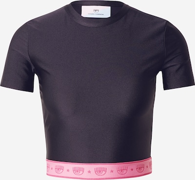 Chiara Ferragni T-shirt 'LOGOMANIA' i rosa / svart, Produktvy