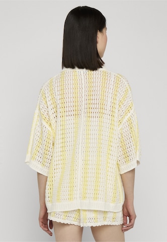 Estelou Knit Cardigan in White