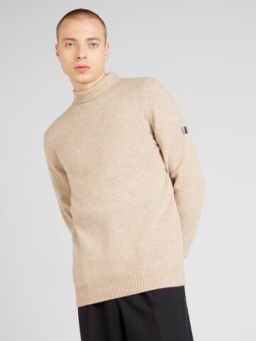 Bruun & Stengade Pullover 'Bjørn' i beige: forside