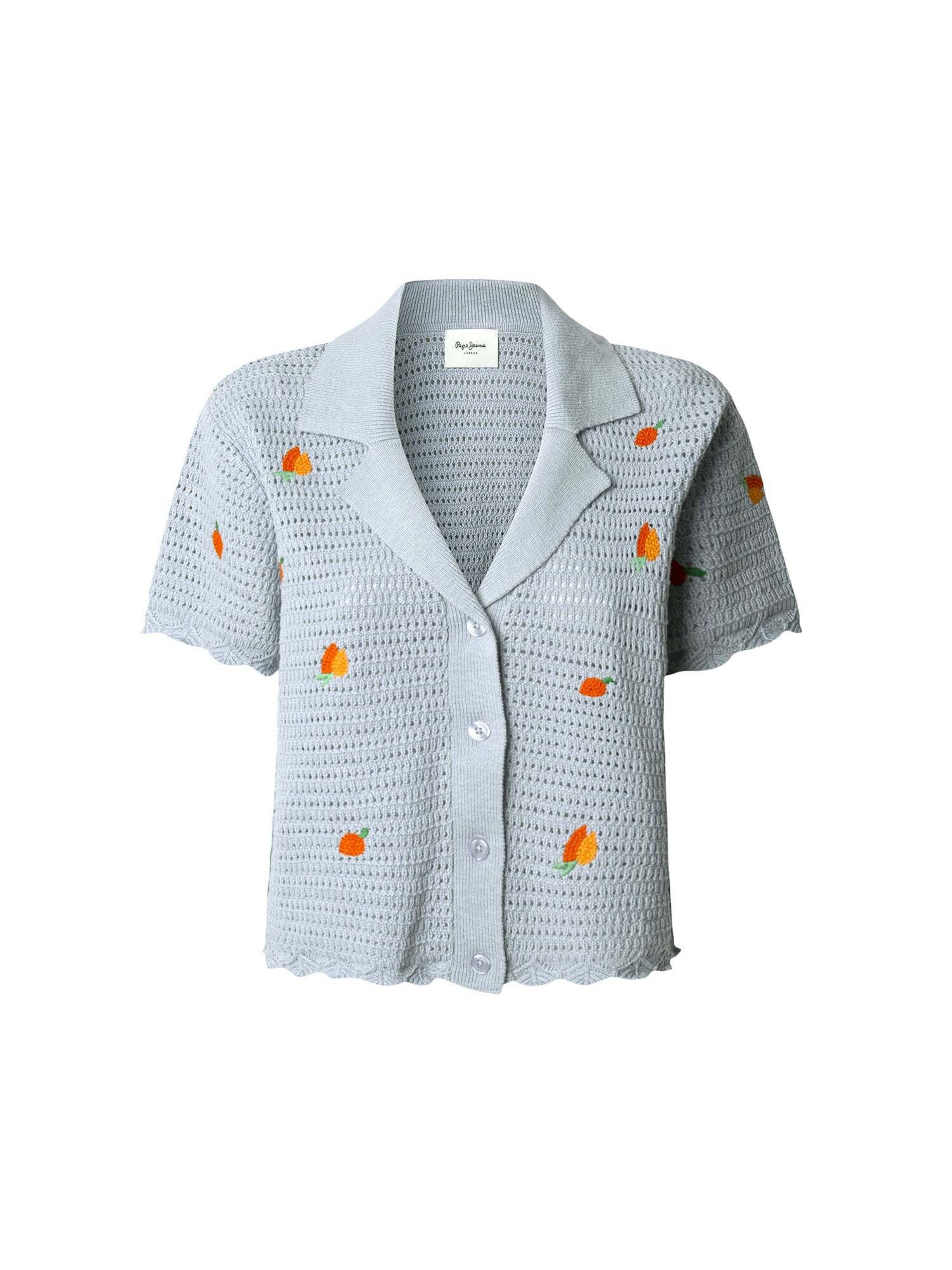 Pepe Jeans Bluse 'Olaya' in Blau: Vorderseite