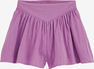 purpurinė WE Fashion Laisvas Kelnės: priekis