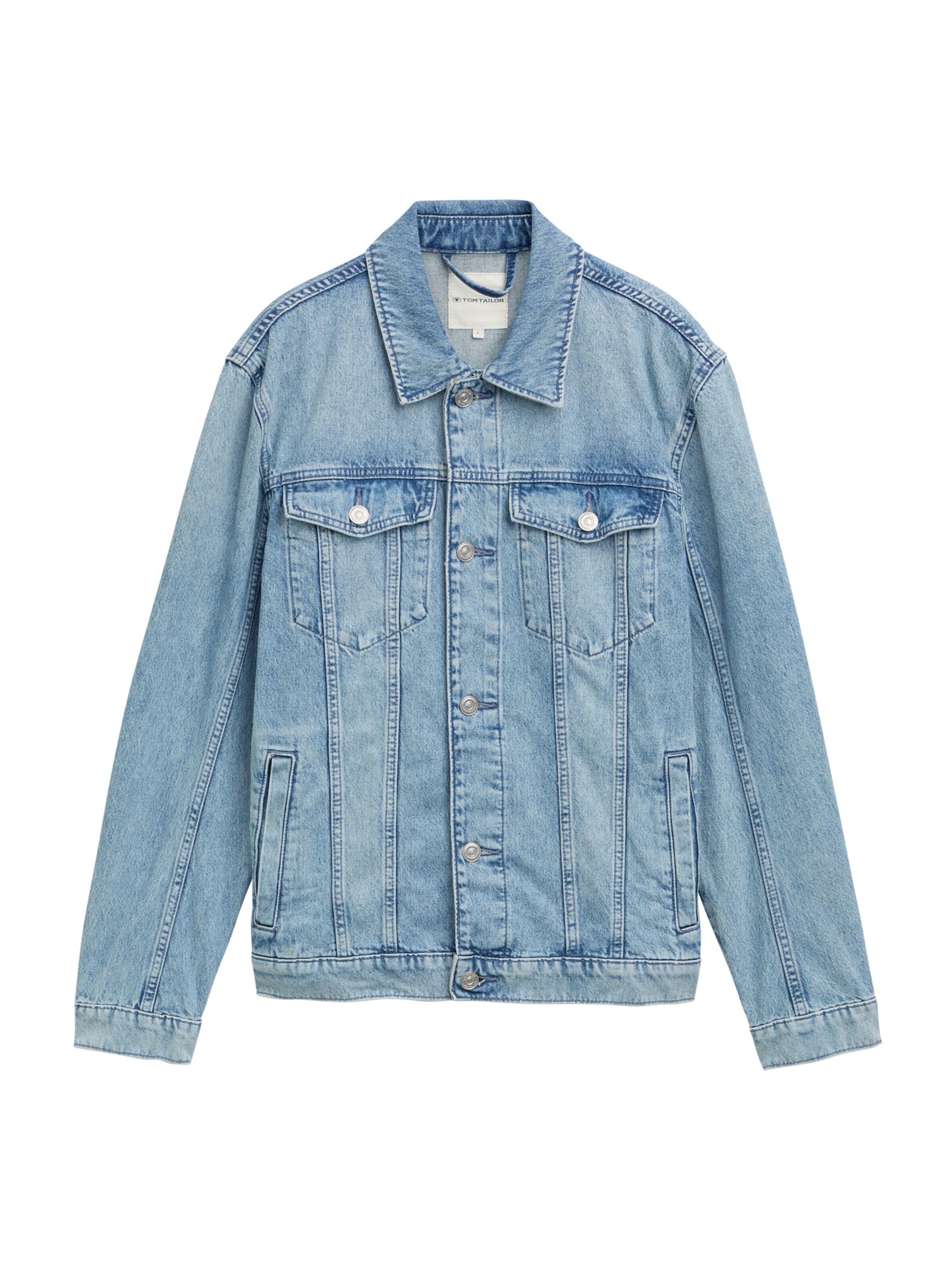 TOM TAILOR Tussenjas in Blauw: voorkant