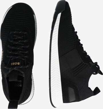 BOSS Sneakers 'Titanium' in Black