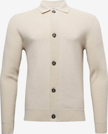 Marks & Spencer Gebreid vest in Beige: voorkant