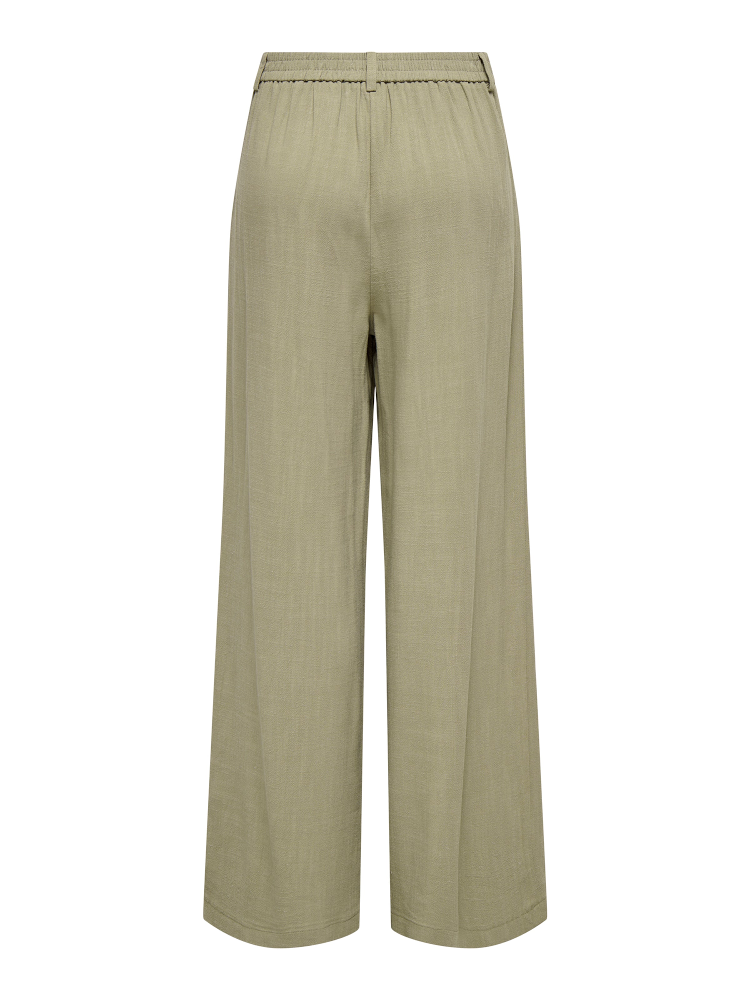 ONLY Wide leg Bandplooibroek 'ONLEMMIA-SIESTA' in Groen