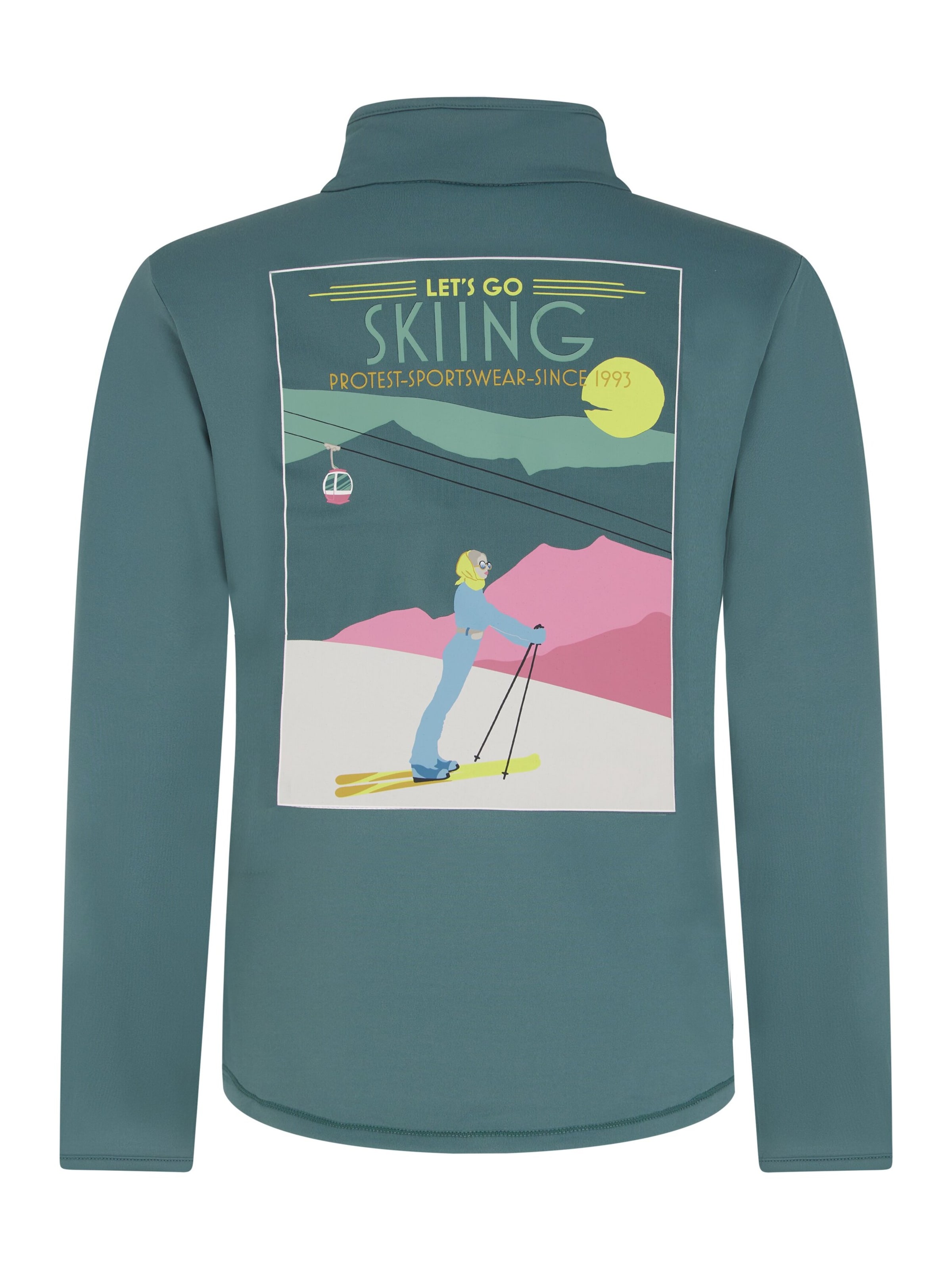 PROTEST Sportsweatshirt 'PRTDESRA JR'‌‌‌‌‌‌‌‌ in Grün