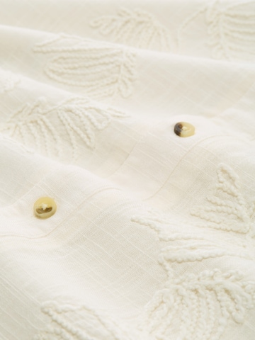 TOM TAILOR Comfort fit Overhemd in Wit