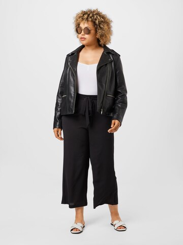 ONLY Carmakoma Loose fit Pants 'LUXDAZZ' in Black