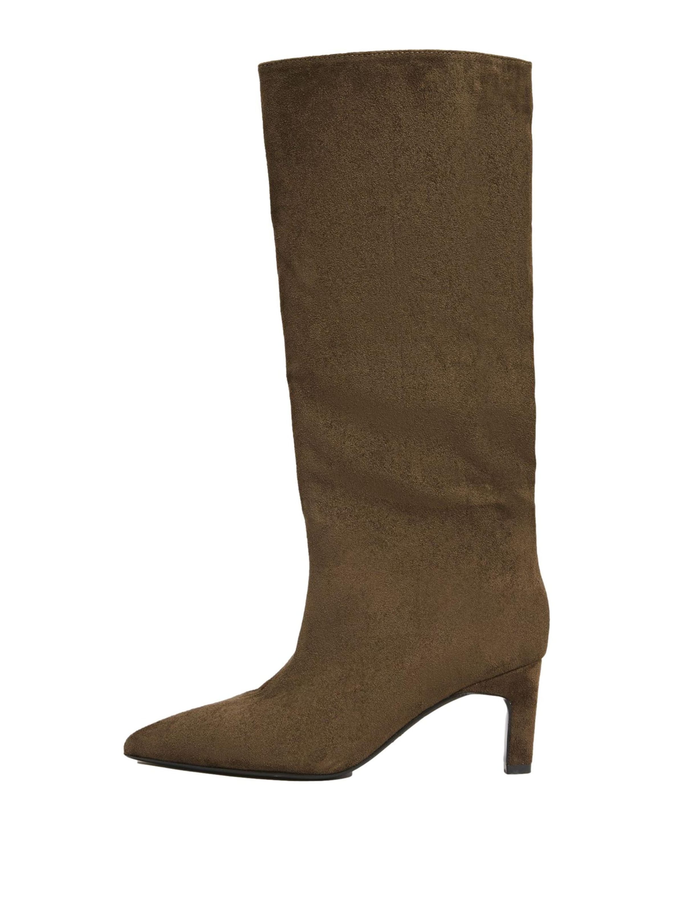 Lipsy Kozačky – zelená: přední strana