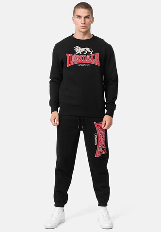 Lonsdale London - Sweatshirt 'Lawins' em preto