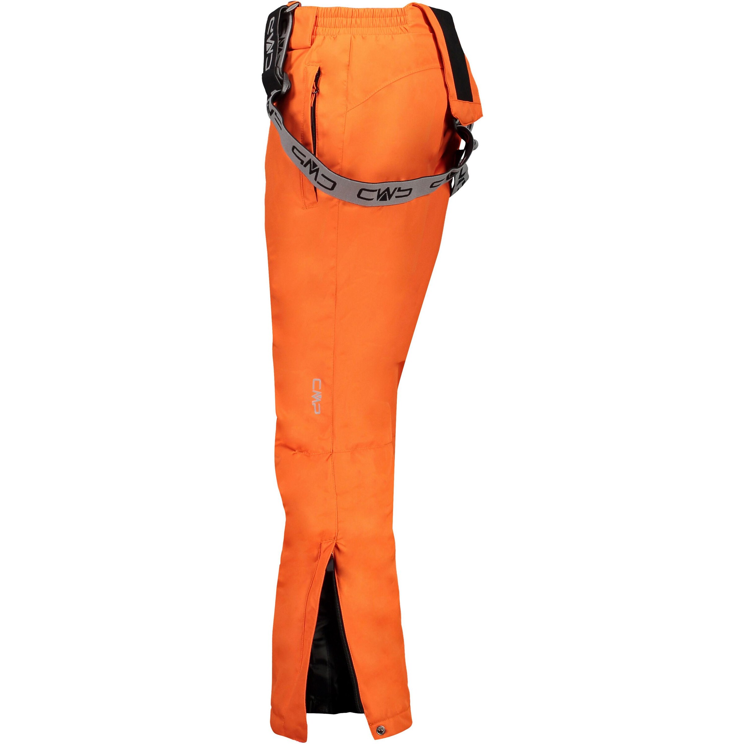 CMP Regular Workout Pants 'Salopette' in Orange