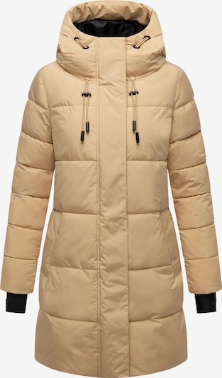 MARIKOO Wintermantel 'Kaituu XVI' in XS in beige, Produktansicht