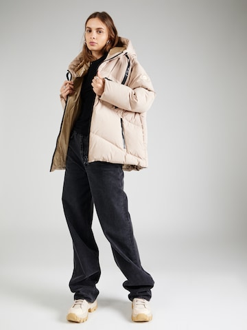 No. 1 Como Winter Jacket 'Gerda' in Beige