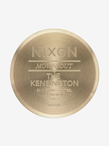 Nixon Analoog horloge 'Kensington' in Goud