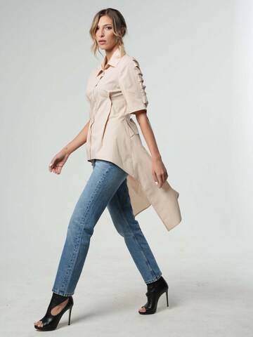 Metamorphoza Blouse in Beige