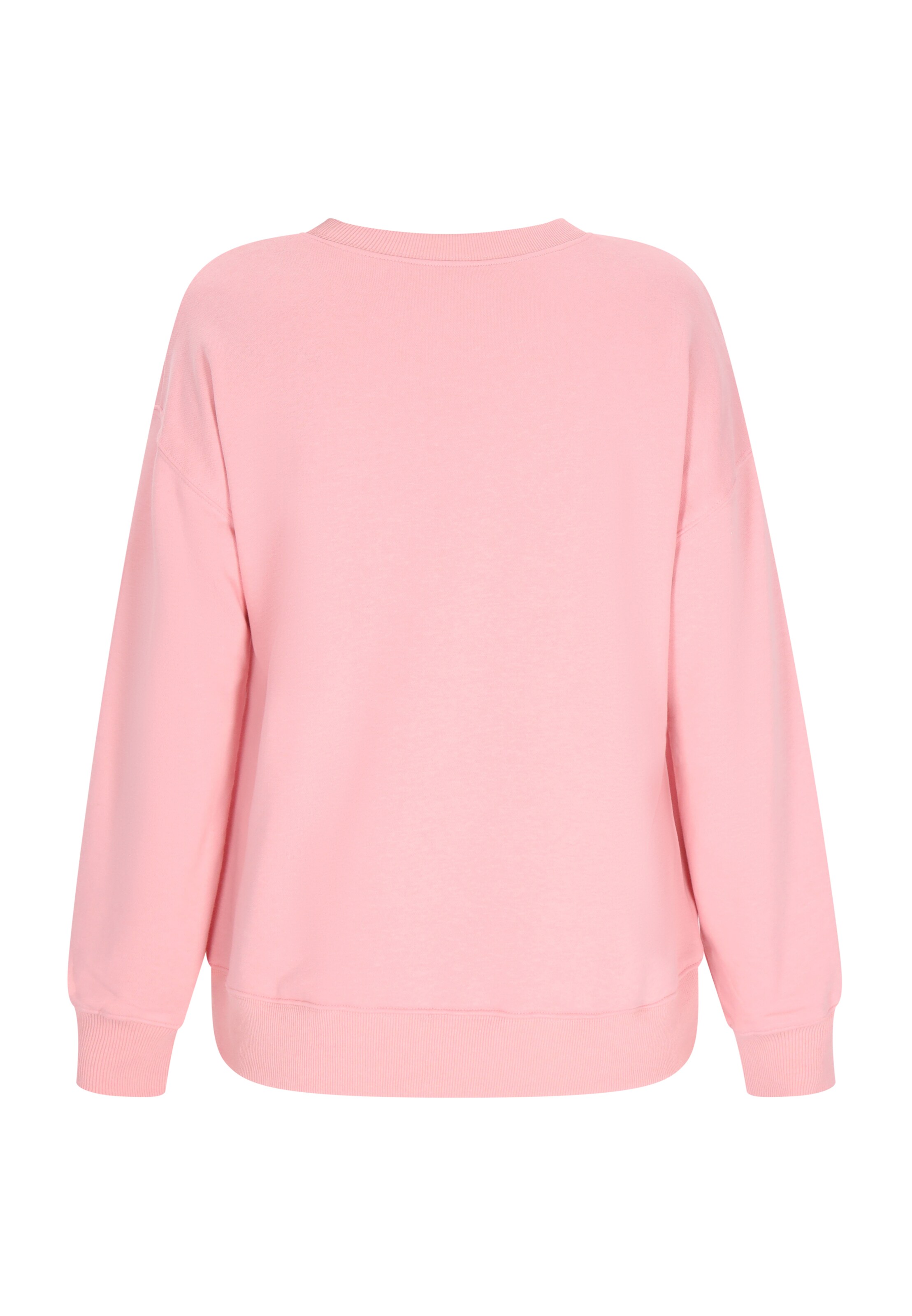 Sweat-shirt 'Back To School' swirly en rose