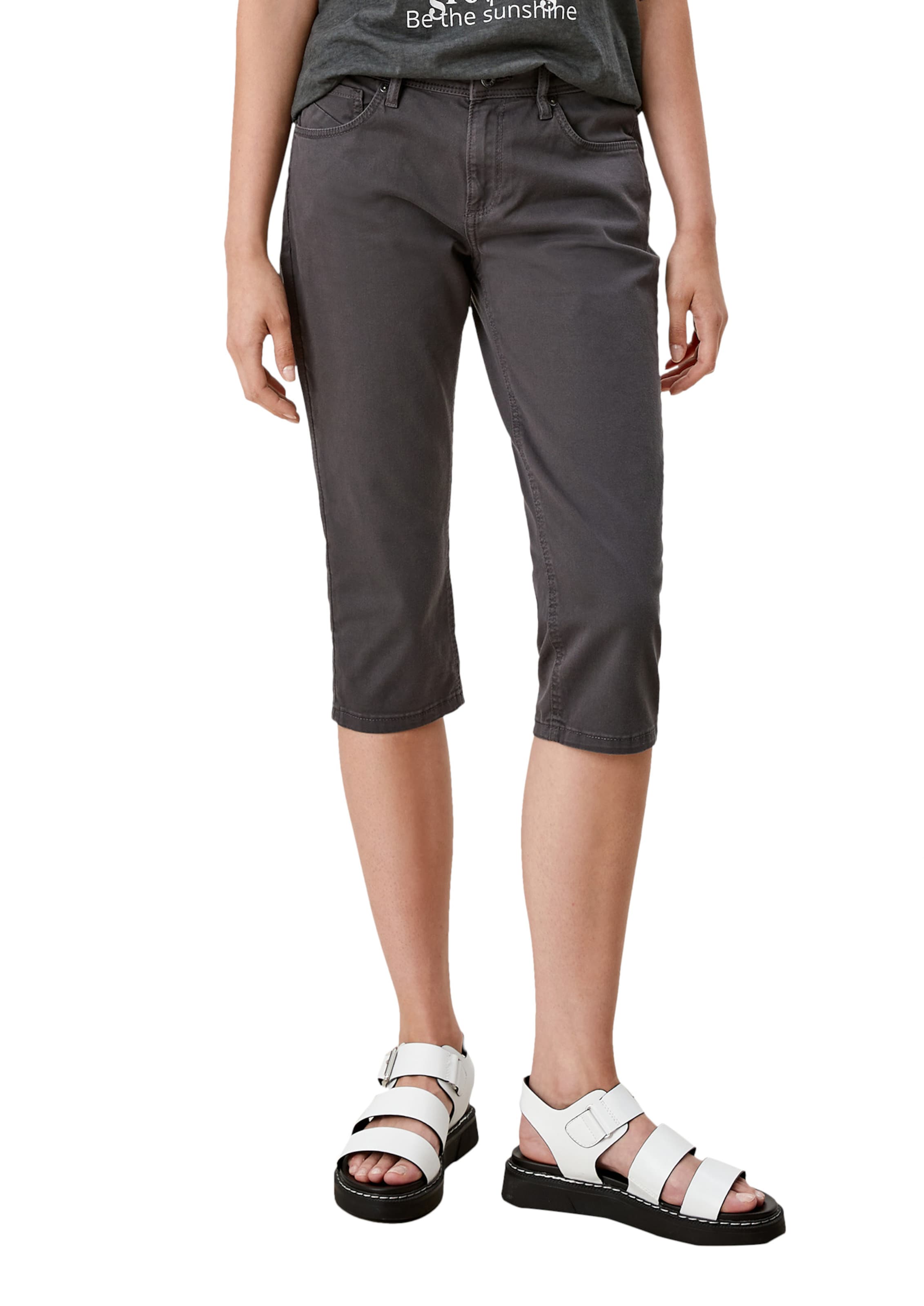 QS Skinny Jeans ' CATIE ' in Grijs