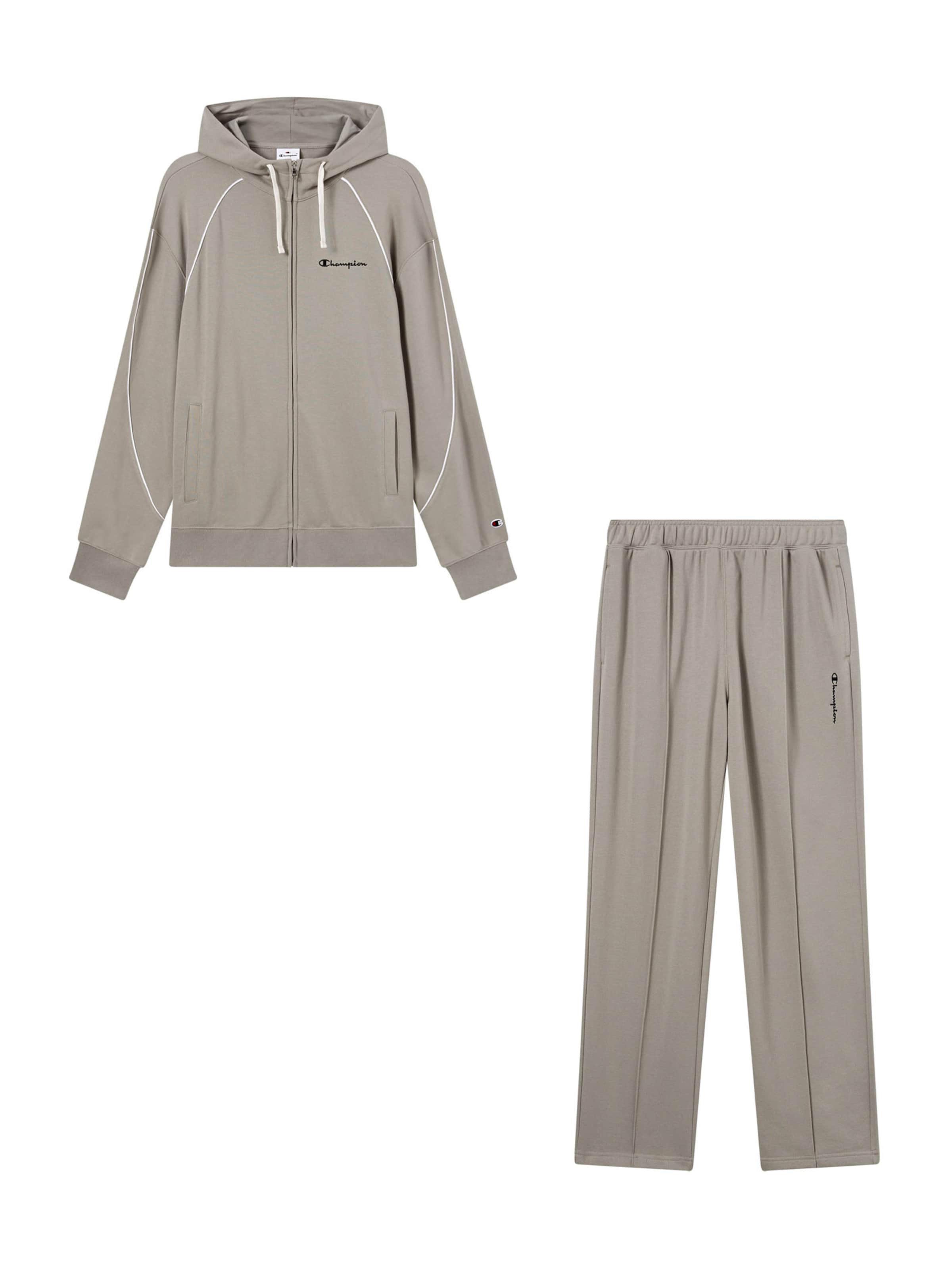 Survêtement Champion Authentic Athletic Apparel en gris : devant