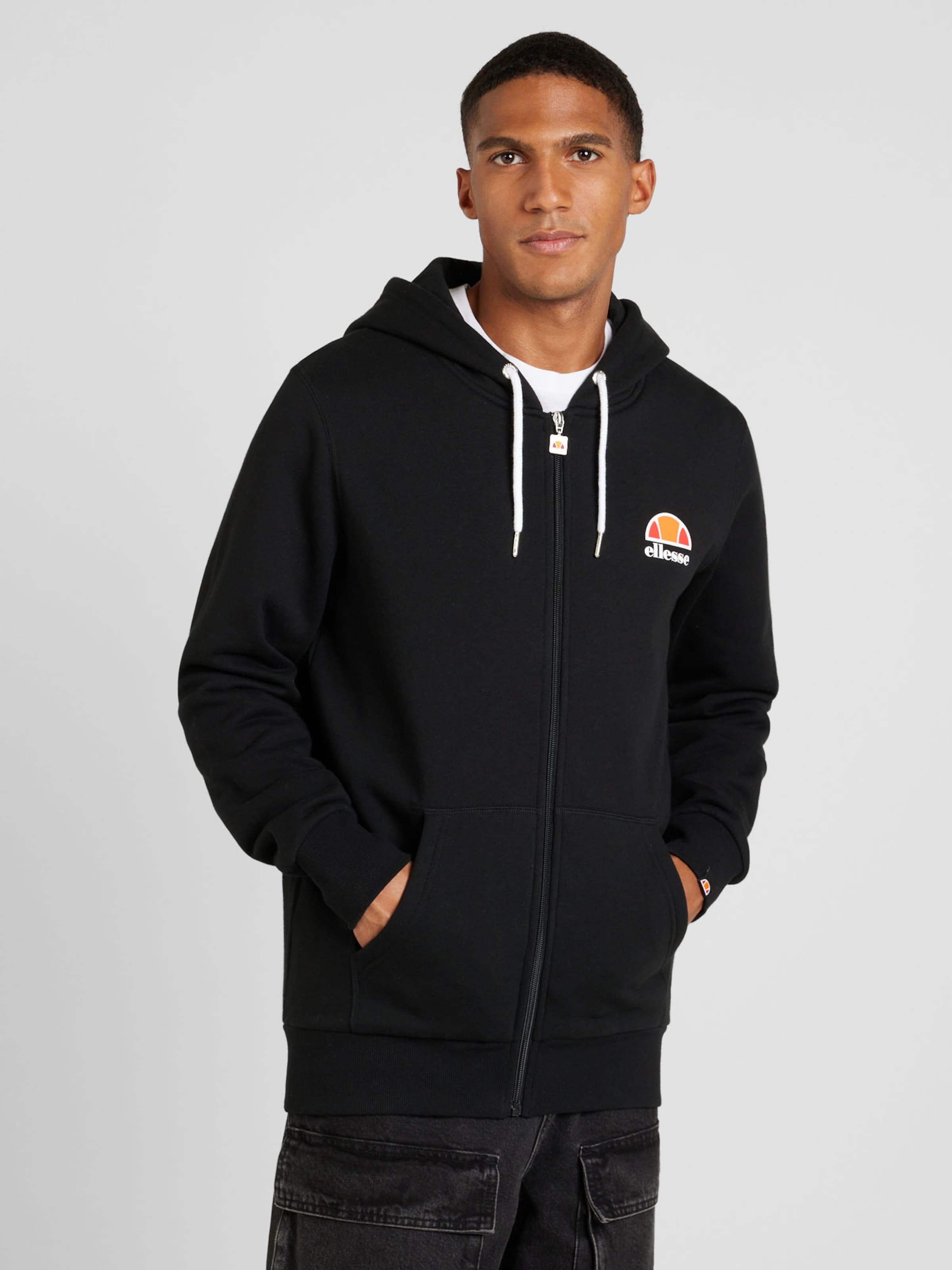 Ellesse zip up hoodie best sale