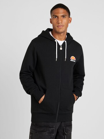 Veste de survêtement 'MILLETTO' ELLESSE en noir : devant