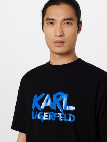 Karl Lagerfeld - Camiseta en negro