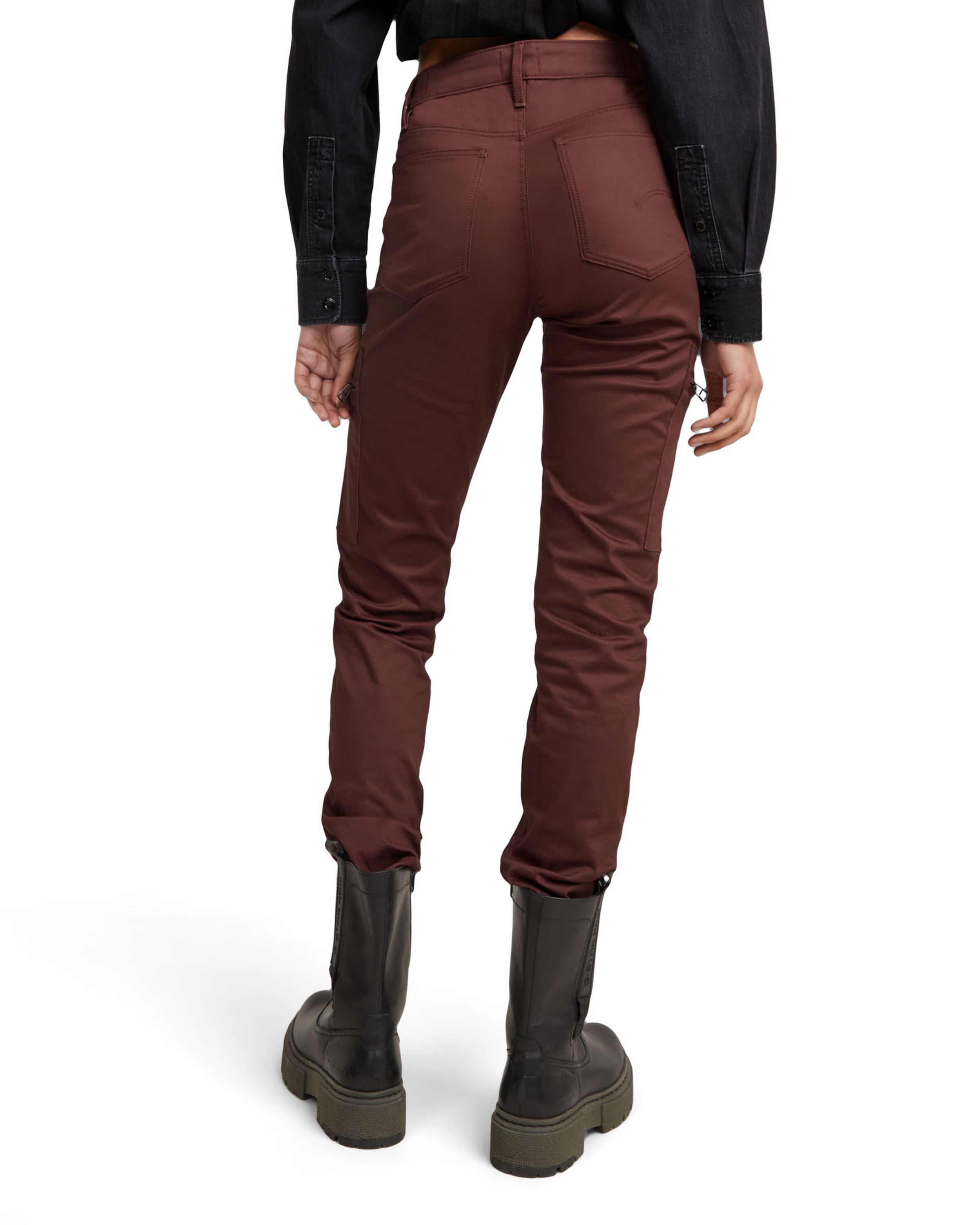 G-STAR Skinny Cargo trousers in Red