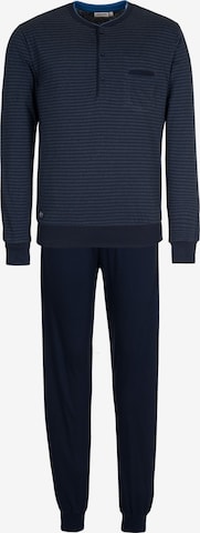 Pyjama long Pastunette en bleu : devant
