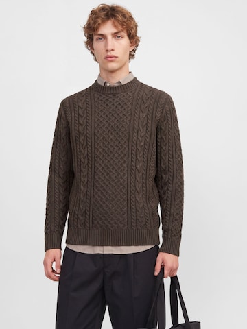 JACK & JONES Pullover i brun: forside