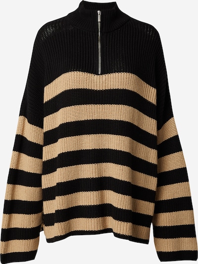 LeGer by Lena Gercke Sweater 'Emma' in Cappuccino / Black, Item view