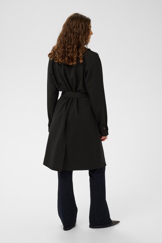Manteau mi-saison 'CUBindy' CULTURE en noir