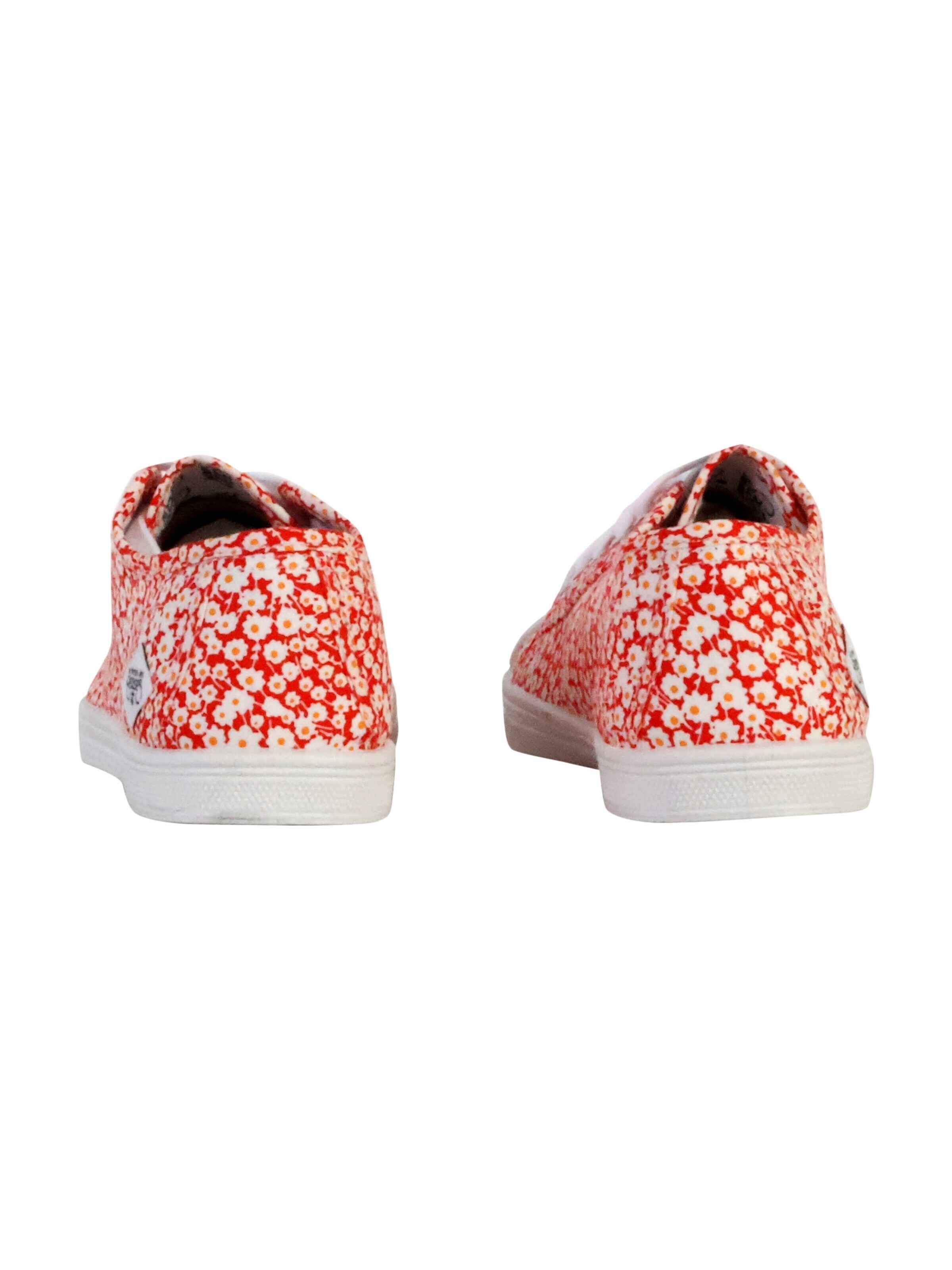 Scarpa stringata sportiva di Le Temps Des Cerises in rosso