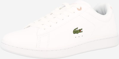LACOSTE Sneaker 'Carnaby' in grün / rosa / weiß, Produktansicht